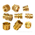 China Wholesale Custom Precision Brass Knurled Threaded Inserts M3